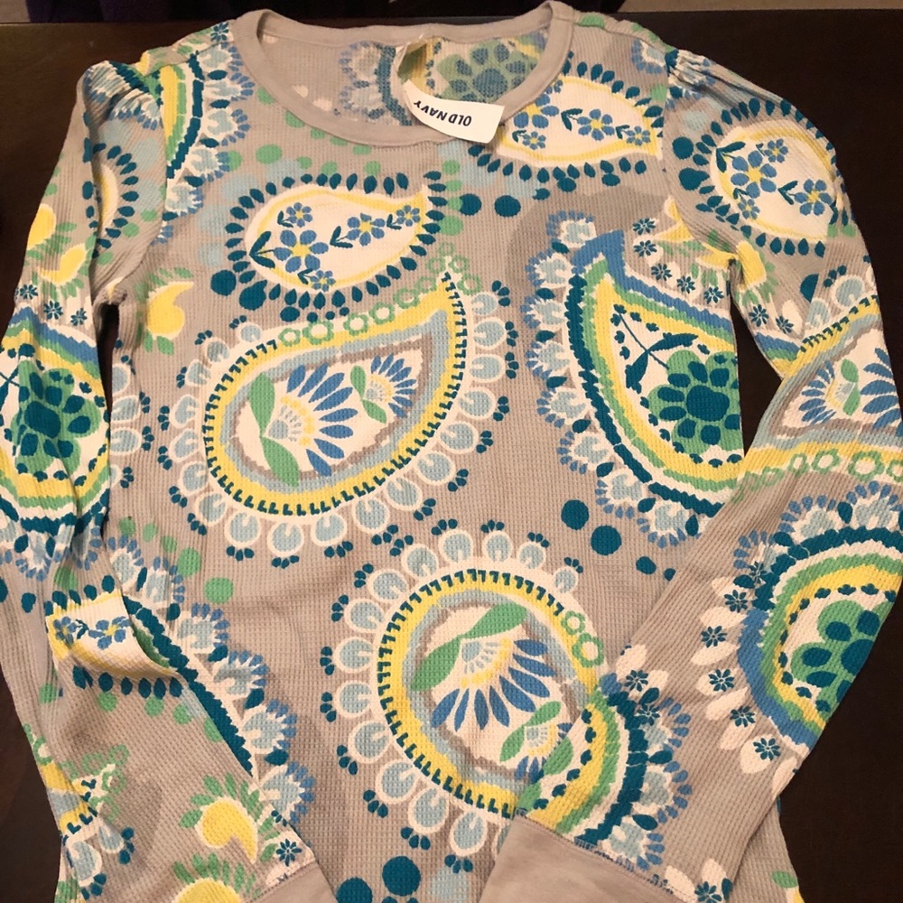 NWT Girls Old Navy Sz XXL/16 Long Sleeve Top